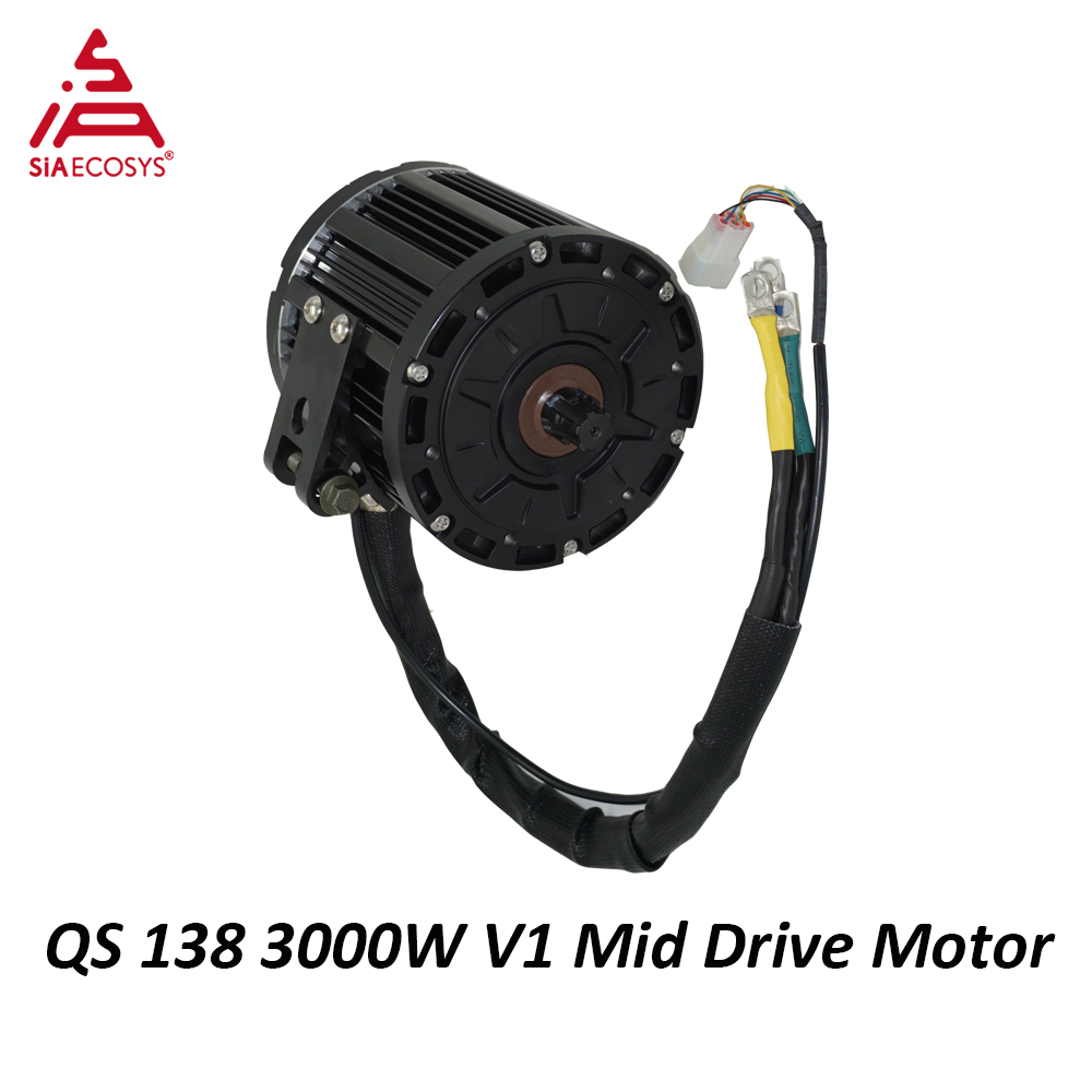 QSMOTOR QS138 3000W 72V 100KPH – Mid Drive Motor Kit 72V 3000W Bewertung und Preis